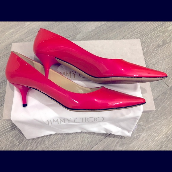 Jimmy Choo Geranium kitten heels 38